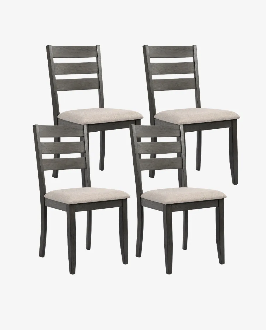 Myrtle Beach Dining Set (4 Ladder Back Chairs ONLY)