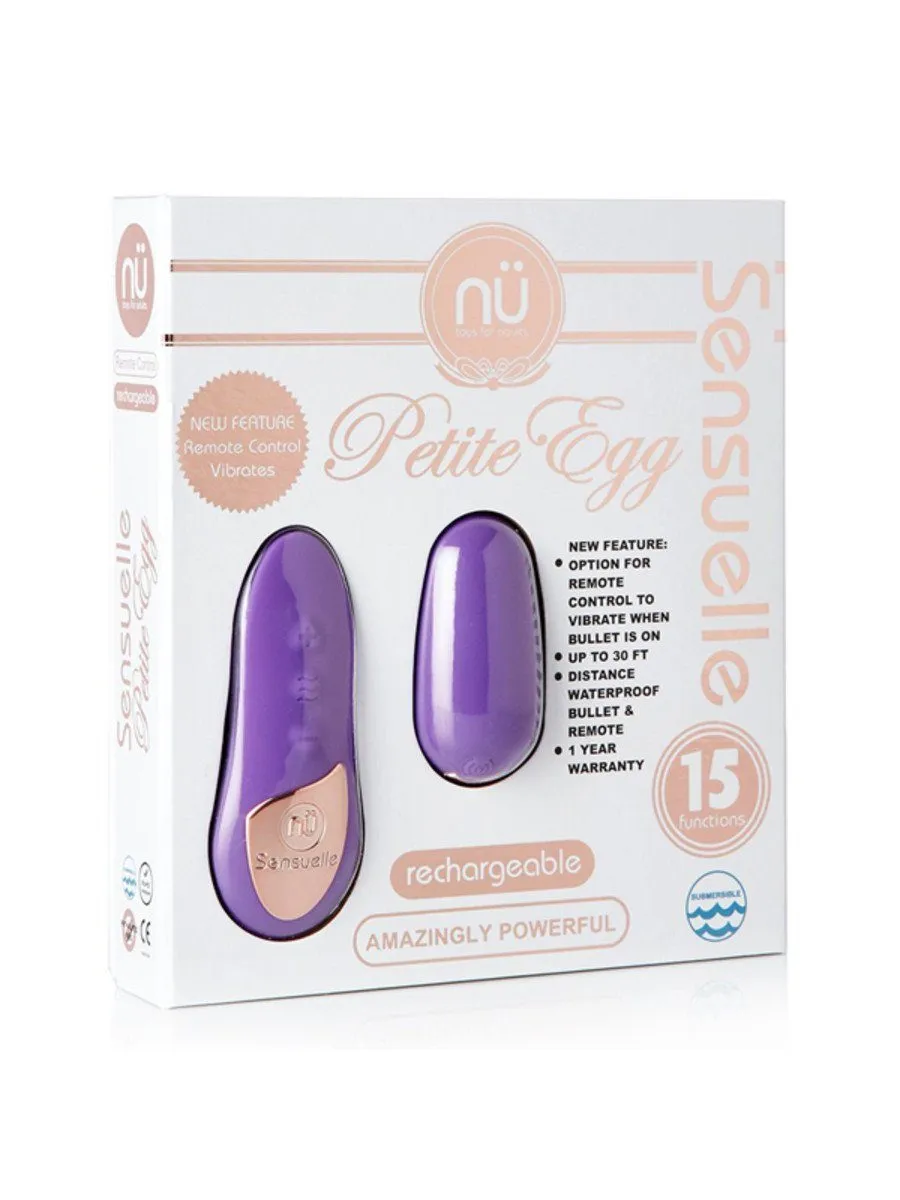 NU Sensuelle Remote Control Petite Egg