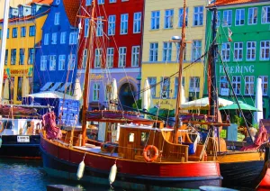 Nyhavn, Copenhagen (416 Piece Wooden Jigsaw Puzzle)