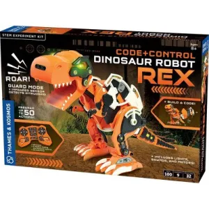 Open Box - Thames & Kosmos Code Control: Dinosaur Robot: REX