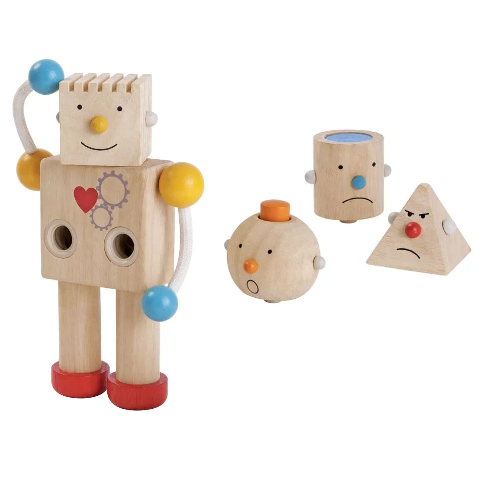 Plan Toys build a robot