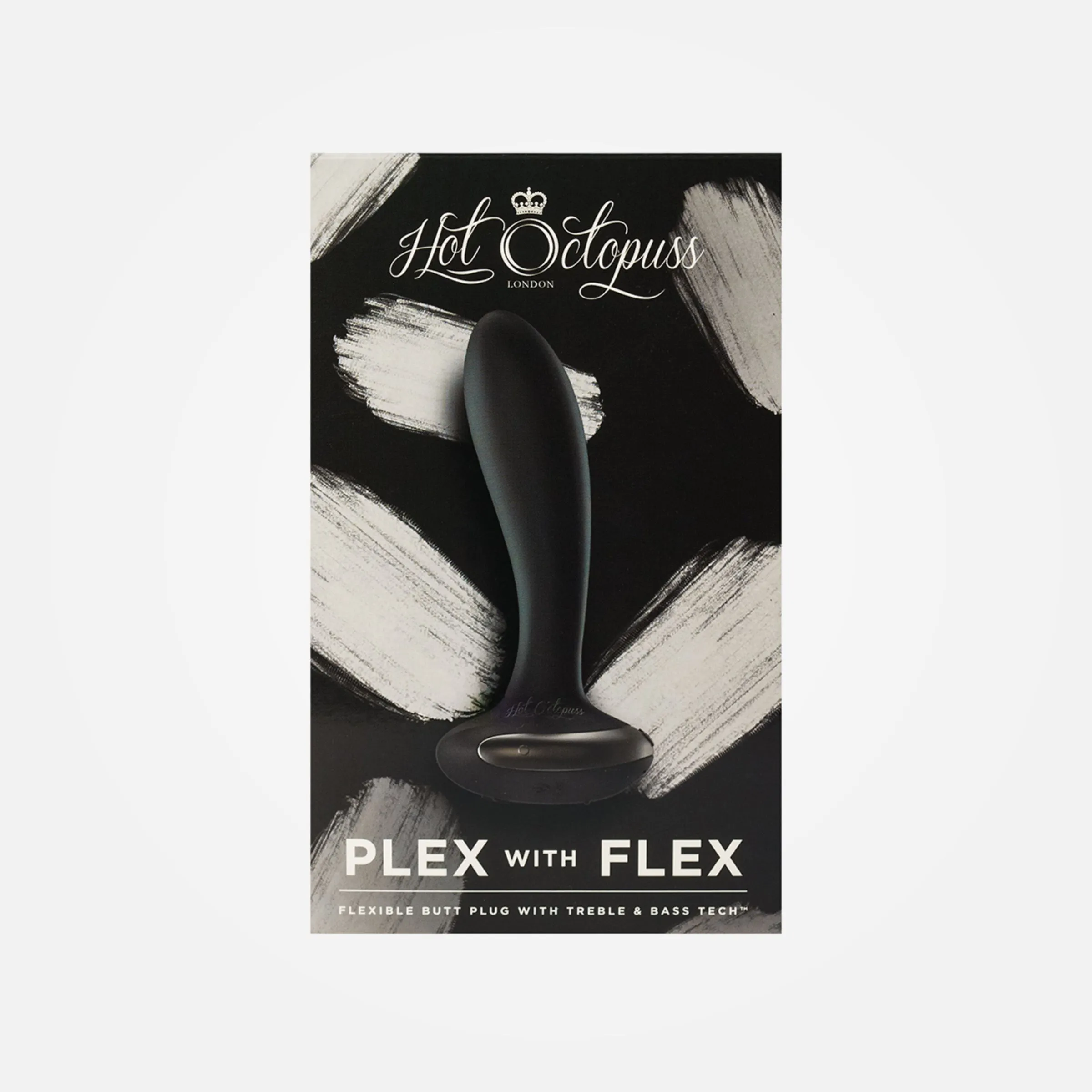 PleX - Rechargeable Flexible Vibrating Anal Plug with Remote Control