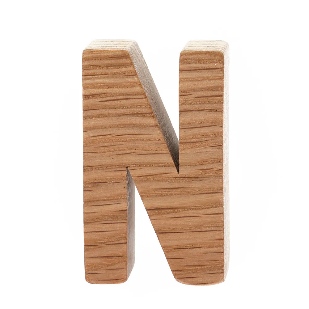 Reel Wood Individual Capital Letters