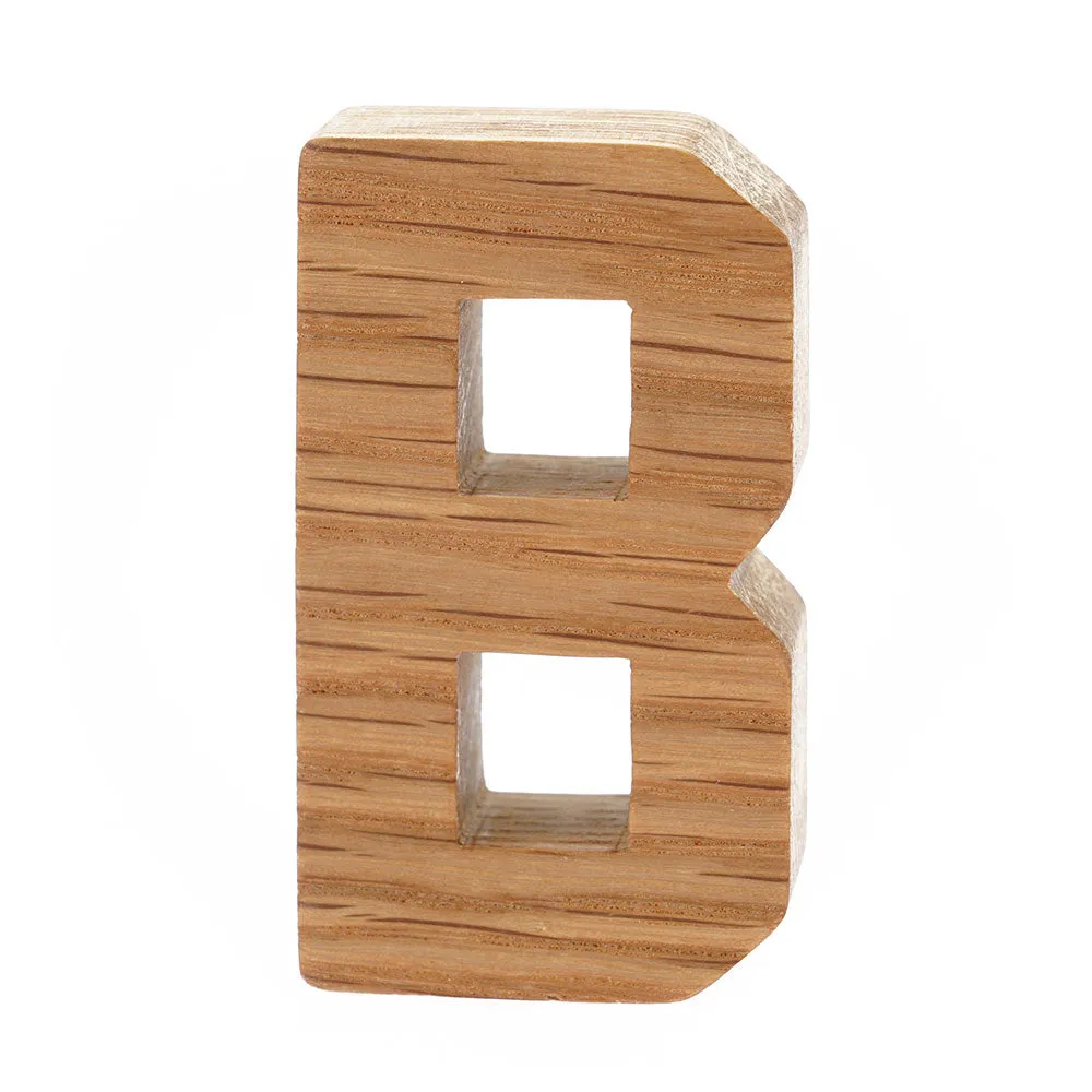 Reel Wood Individual Capital Letters