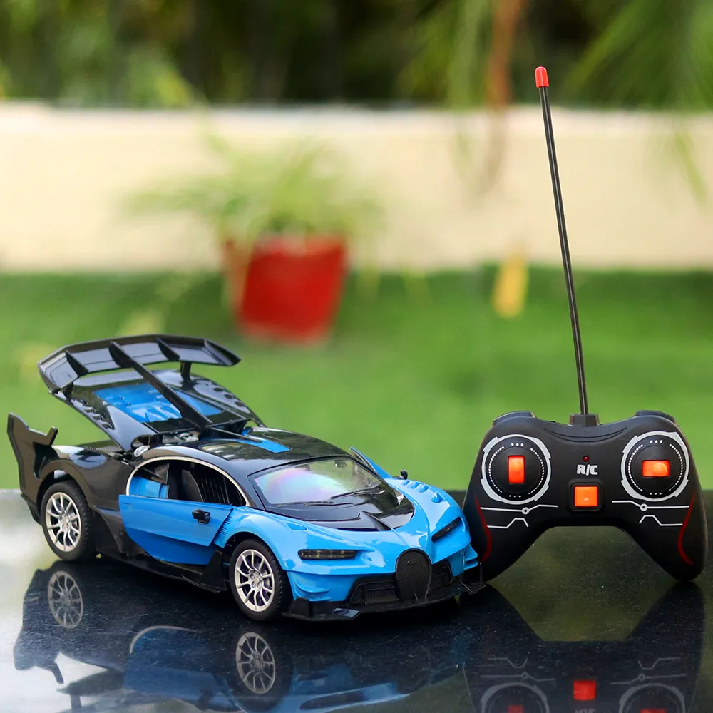 Remote Control Bugatti Car - Assorted Colours | Minor Defect Sale | COD Not Available