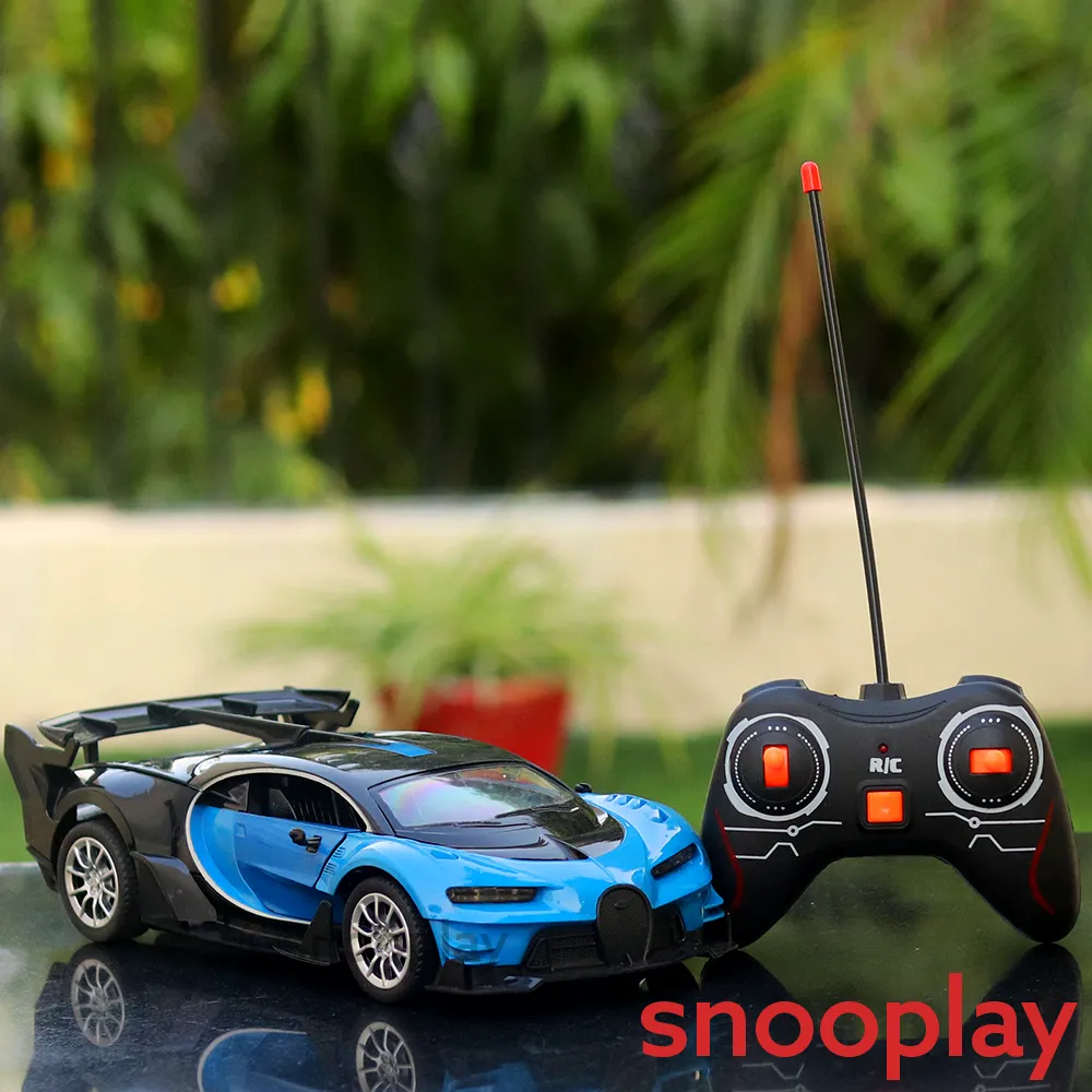 Remote Control Bugatti Car - Assorted Colours | Minor Defect Sale | COD Not Available