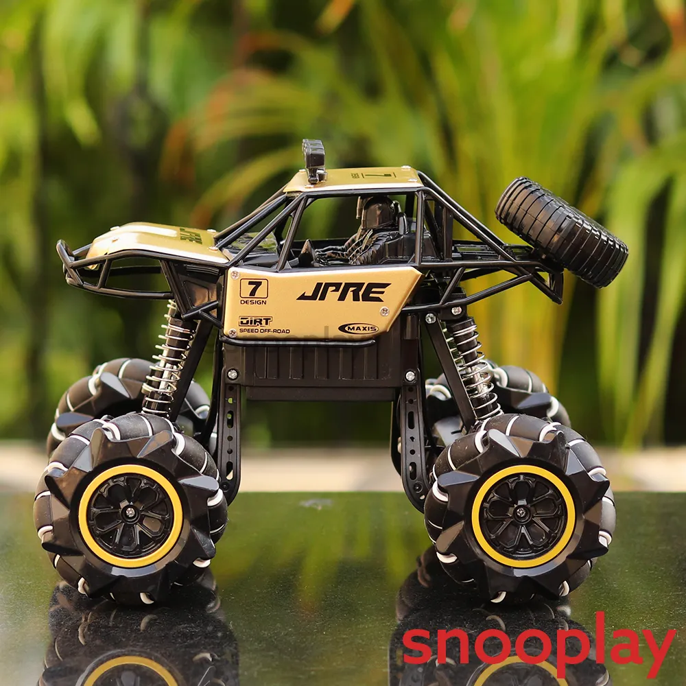 Remote Controlled Off-road Drift Rock Crawler with 360 degree rotation (Scale 1:16)