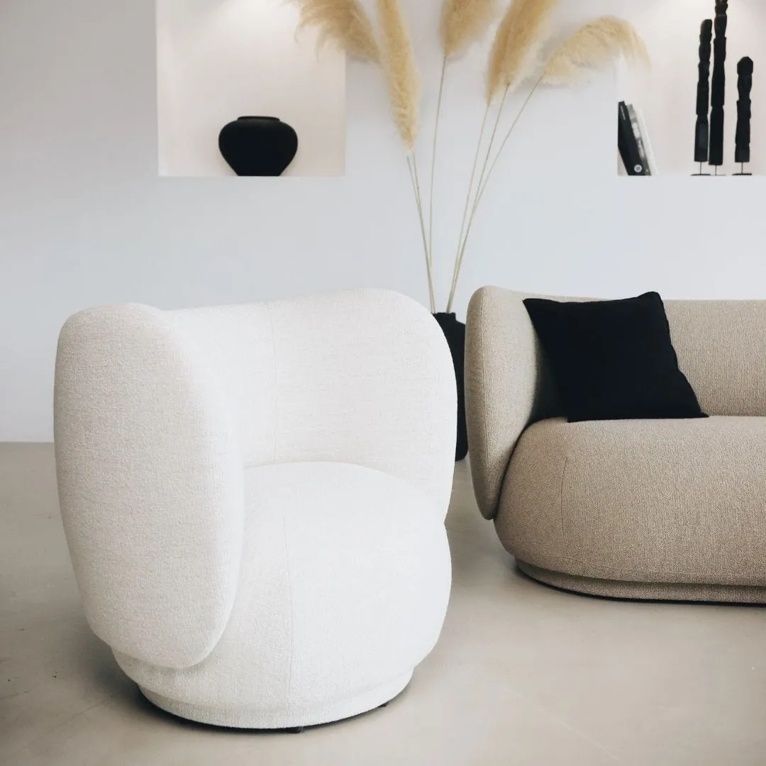 Rico Lounge Chair | Boucle