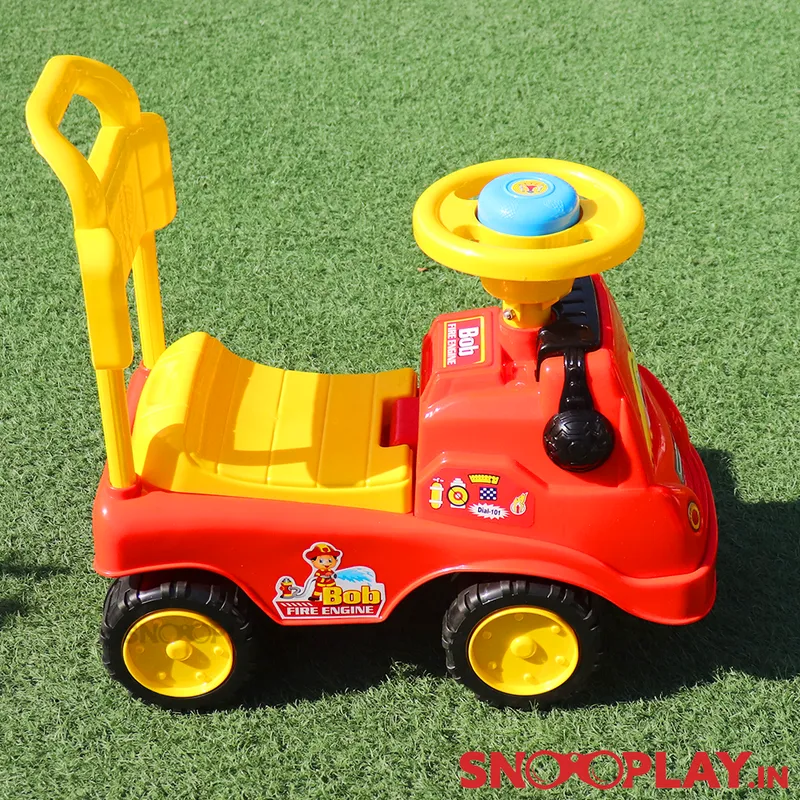 Ride On Car & Walker Amolak Bob Fire Engine For Kids