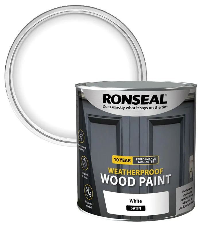 Ronseal 10 Year Weatherproof Wood Paint