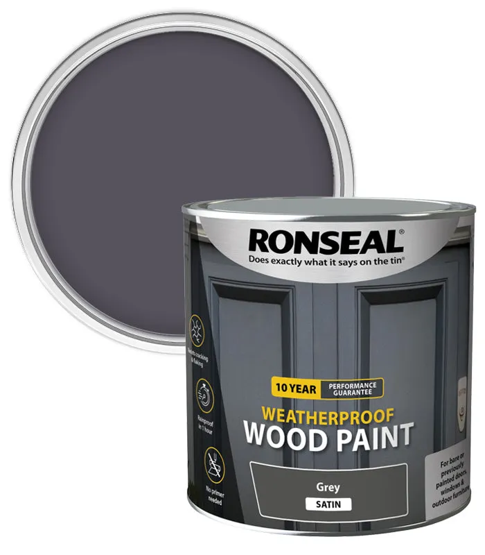 Ronseal 10 Year Weatherproof Wood Paint