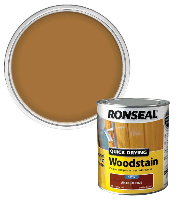 Ronseal Quick Drying Exterior Woodstain