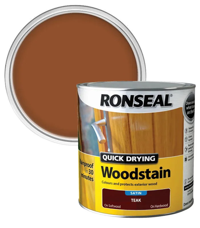 Ronseal Quick Drying Exterior Woodstain