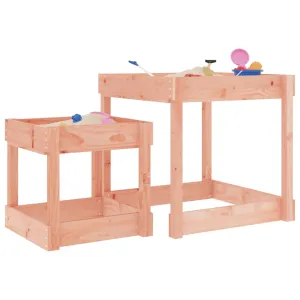 Sand Tables 2 pcs Solid Wood Douglas