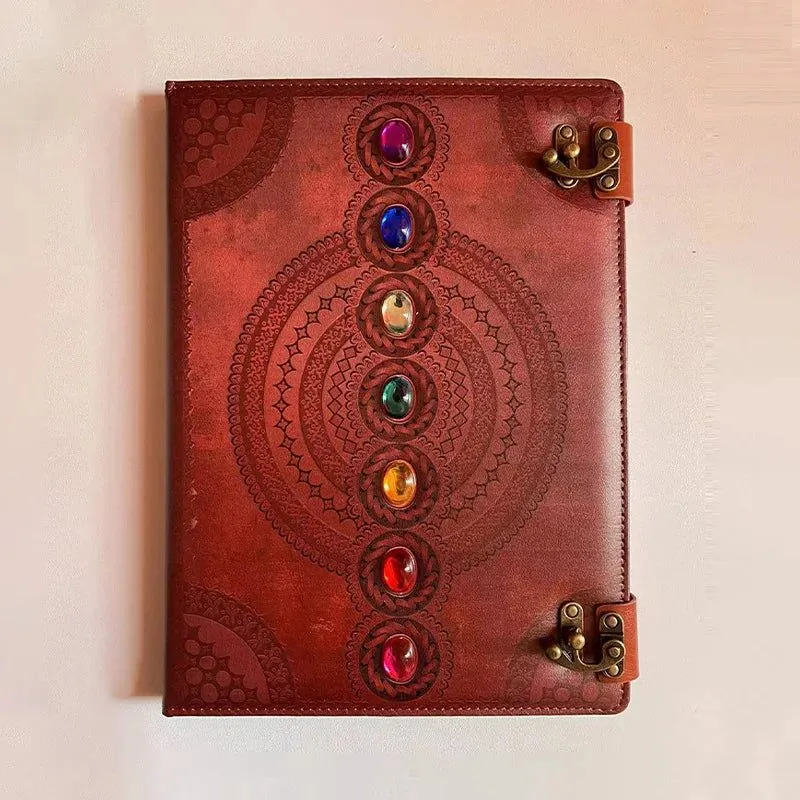 Seven Chakra Medieval Notebook