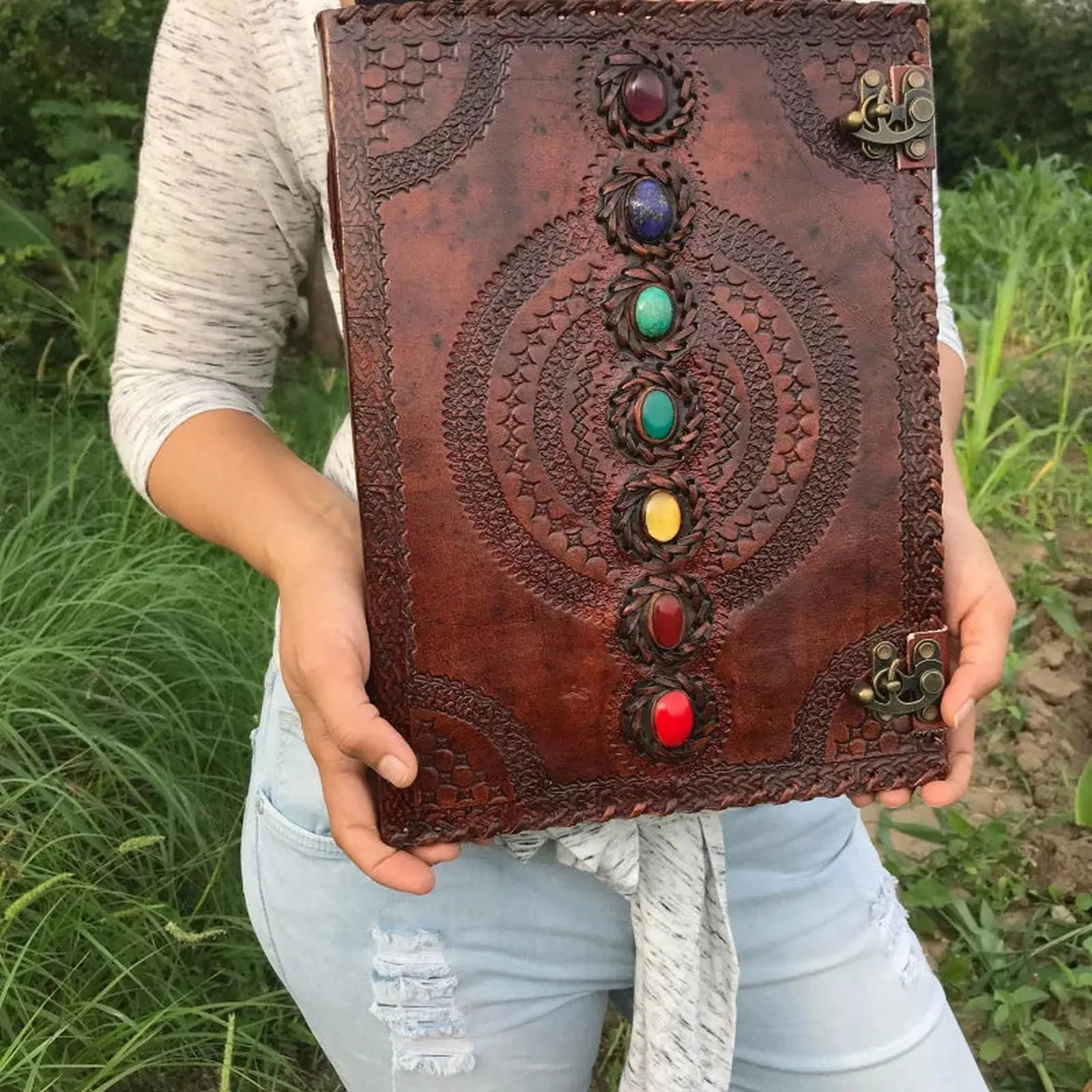 Seven Chakra Medieval Notebook