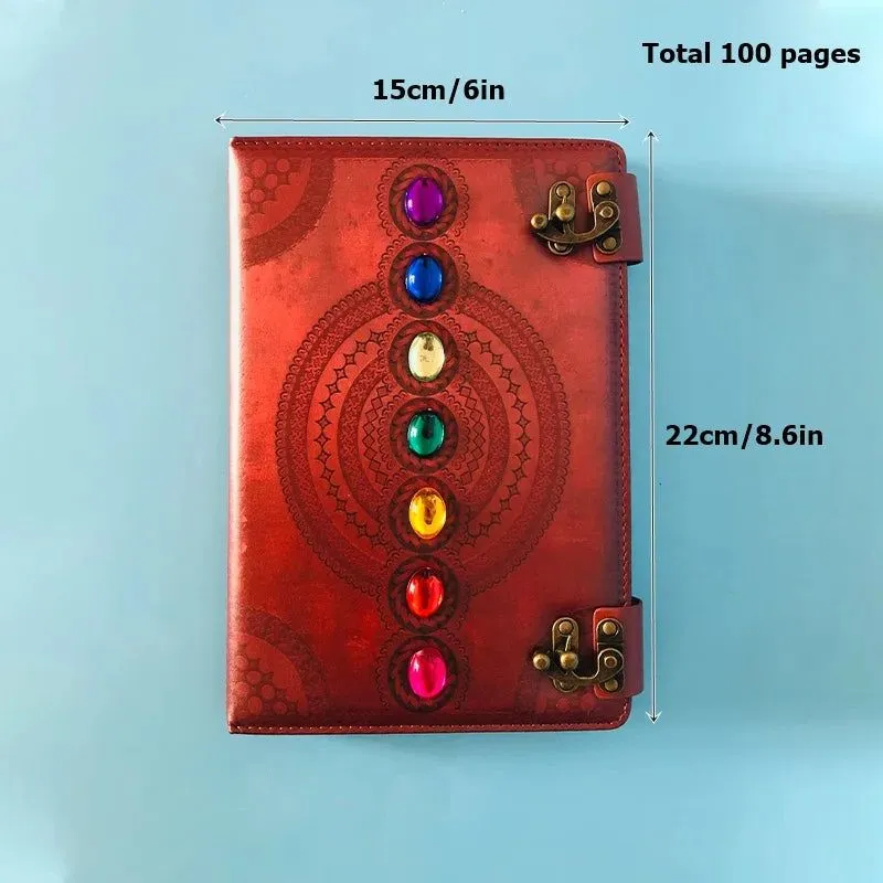 Seven Chakra Medieval Notebook