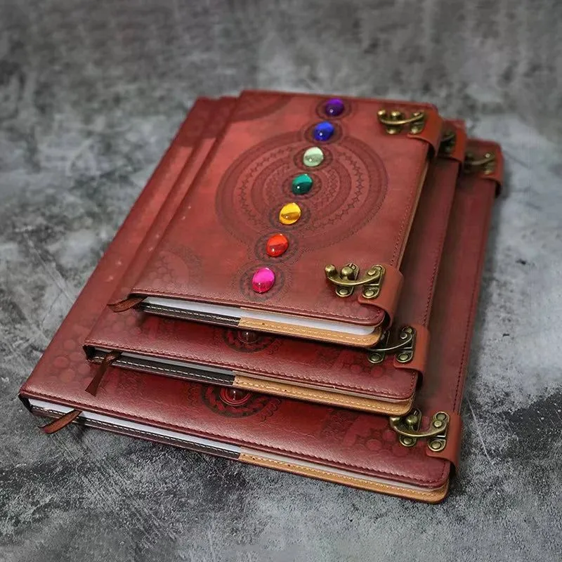 Seven Chakra Medieval Notebook