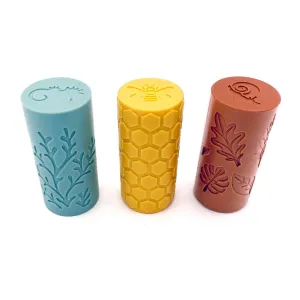 Silicone Dough/Cookie Embossed Roller Stamps