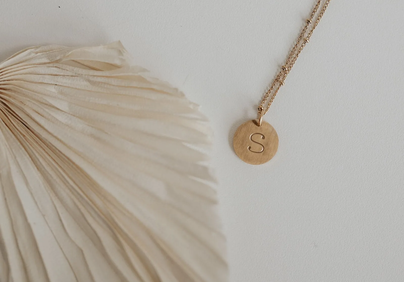 Singular Charm Initial Necklace