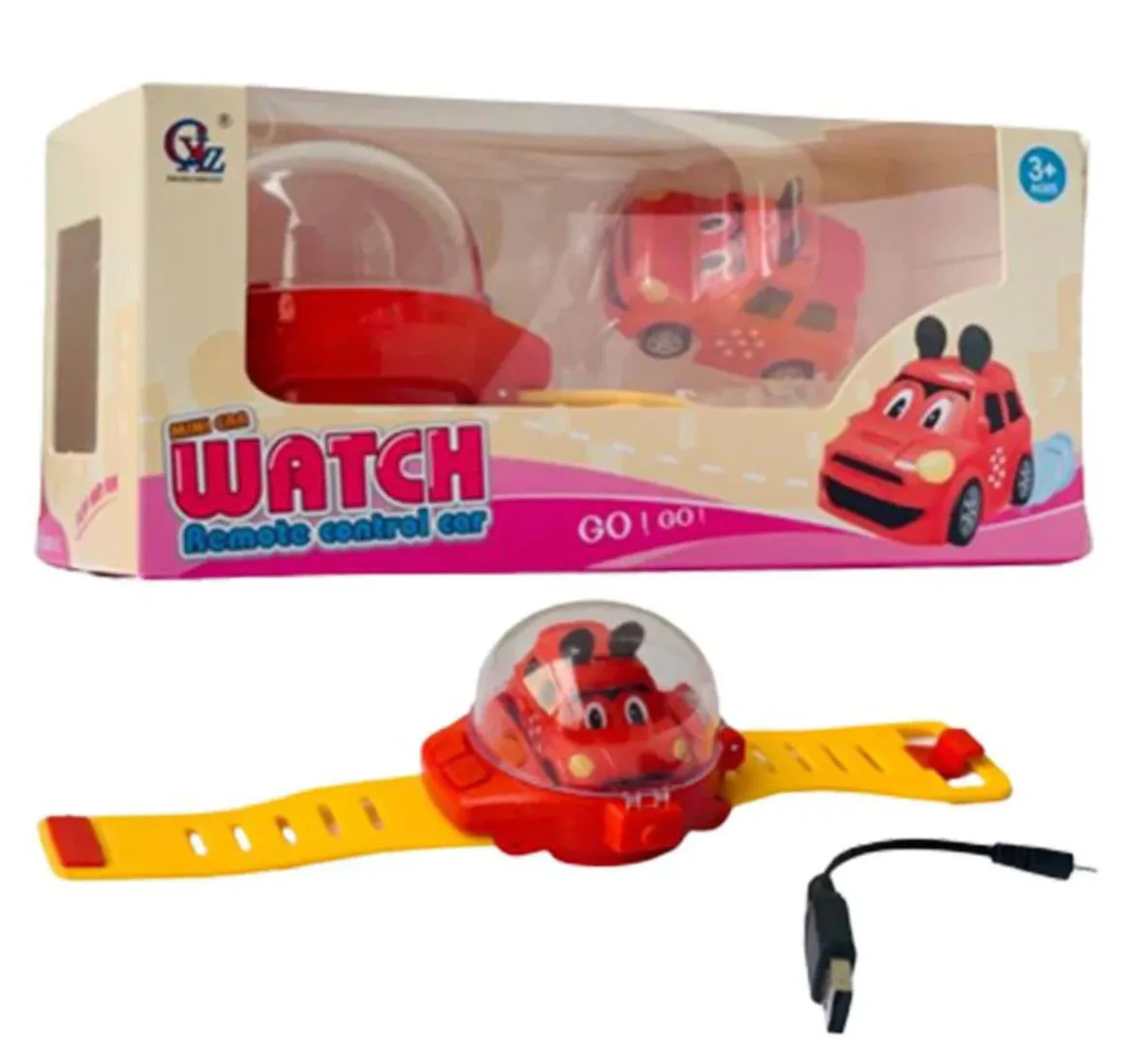 smallest rc vehicle car for kids - Watch car with Watch (rechargeable)