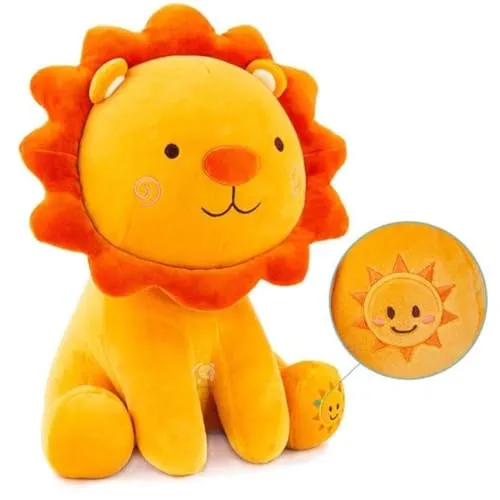 Storio Toy Super Cute Plushie Soft Toys for Kids | Plush Soft Toys for Baby Boys and Girls Kids - Sunflower Lion | Best Valentine Gift