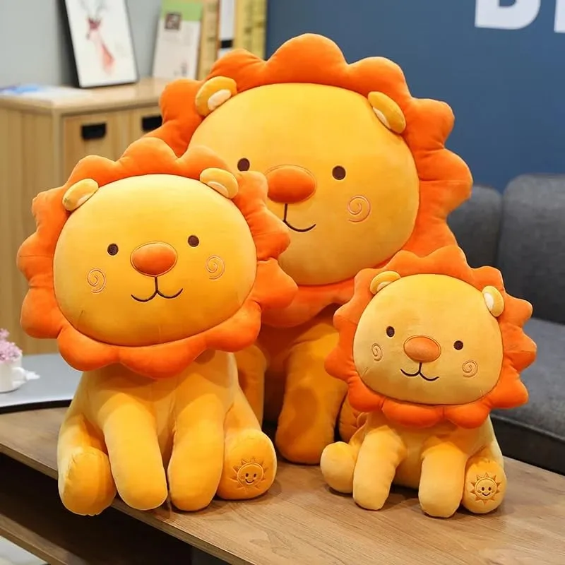 Storio Toy Super Cute Plushie Soft Toys for Kids | Plush Soft Toys for Baby Boys and Girls Kids - Sunflower Lion | Best Valentine Gift