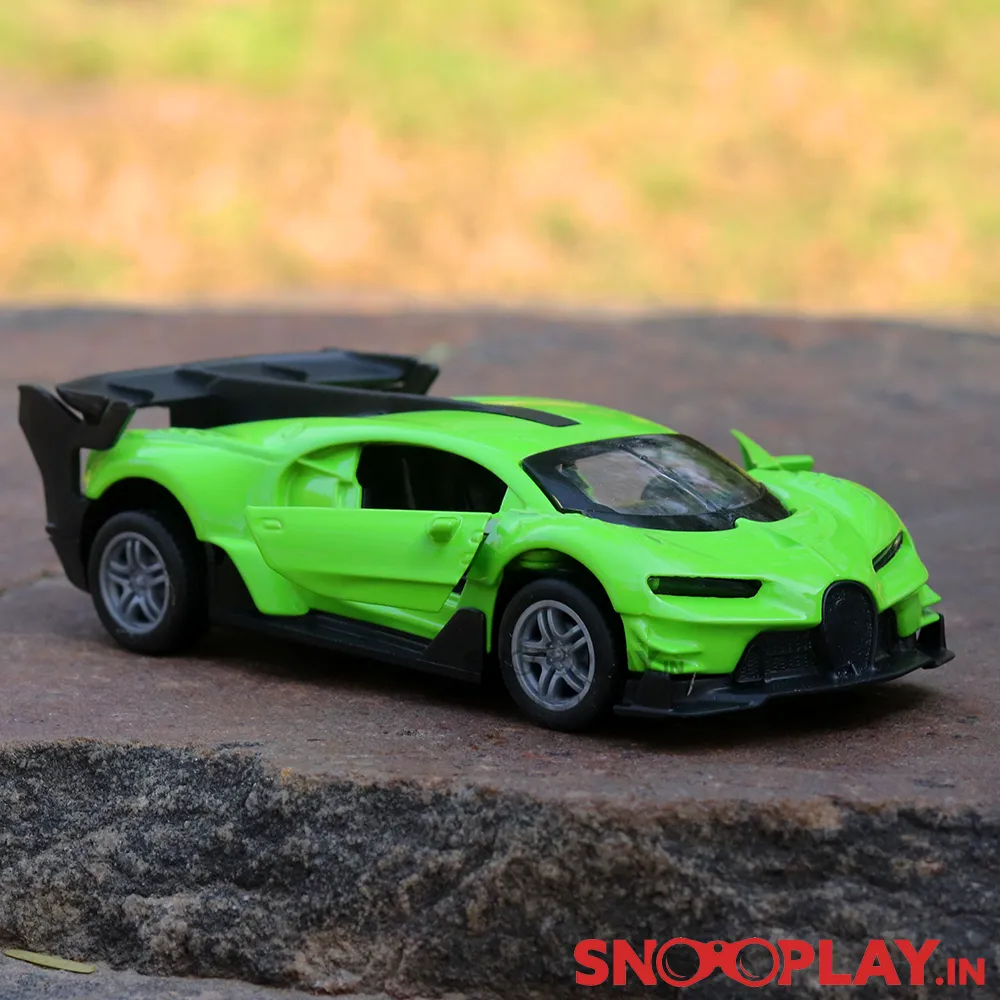 Supercar Diecast Model (3224) resembling Bugatti - Assorted Colours (Scale 1:32)