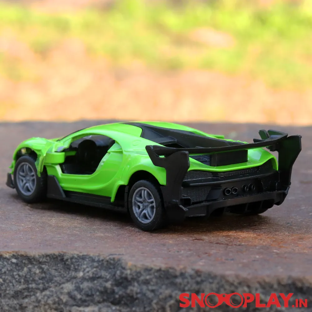 Supercar Diecast Model (3224) resembling Bugatti - Assorted Colours (Scale 1:32)