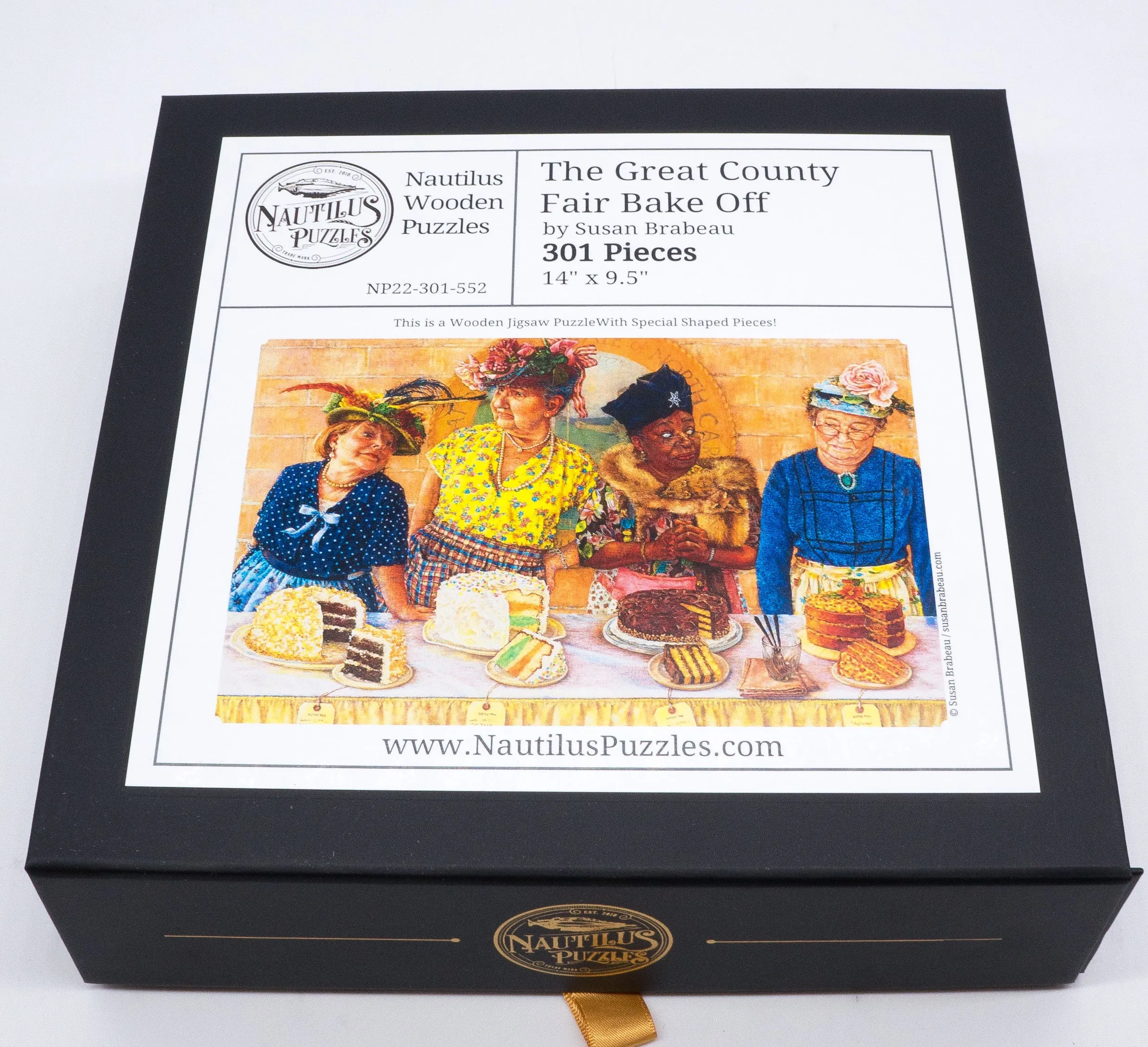 The Great County Fair Bake Off (301 Piece Wooden Jigsaw Puzzle)