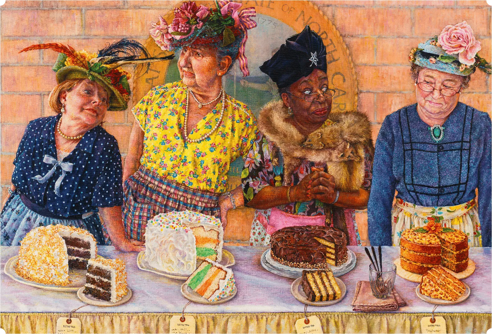 The Great County Fair Bake Off (301 Piece Wooden Jigsaw Puzzle)