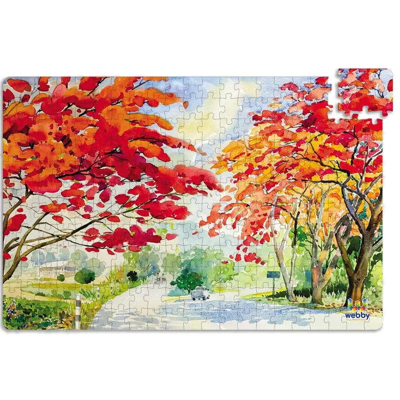 The Landscape Painting Wooden Jigsaw Puzzle, 252 Pieces