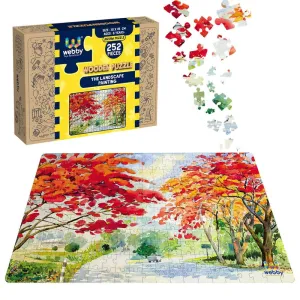 The Landscape Painting Wooden Jigsaw Puzzle, 252 Pieces