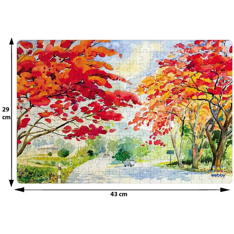 The Landscape Painting Wooden Jigsaw Puzzle, 252 Pieces