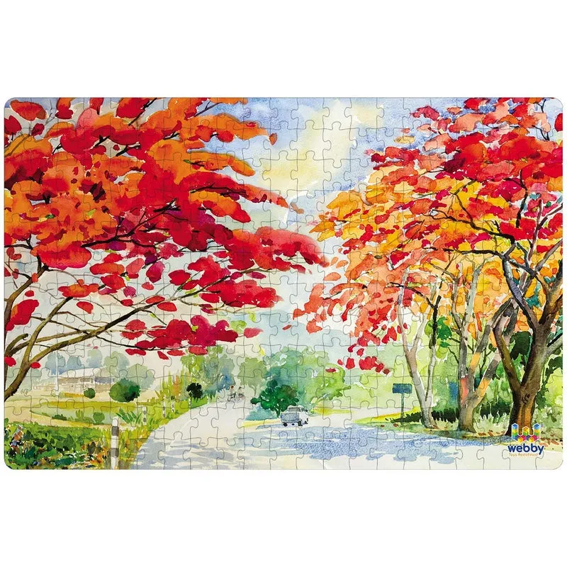 The Landscape Painting Wooden Jigsaw Puzzle, 252 Pieces