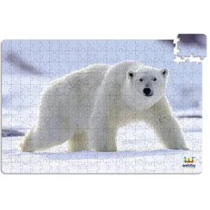 The Polar Bear Cardboard Jigsaw Puzzle, 252 Pieces