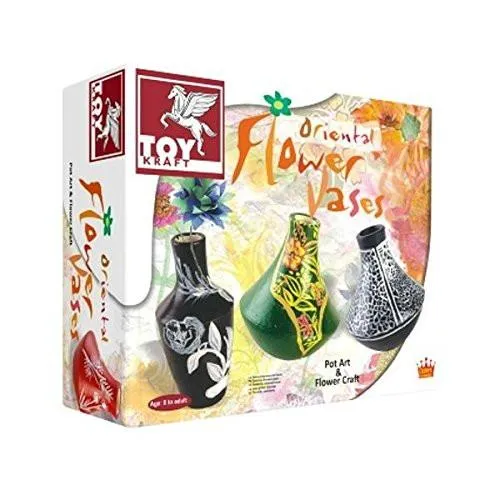 ToyKraft Oriental Flower Vases