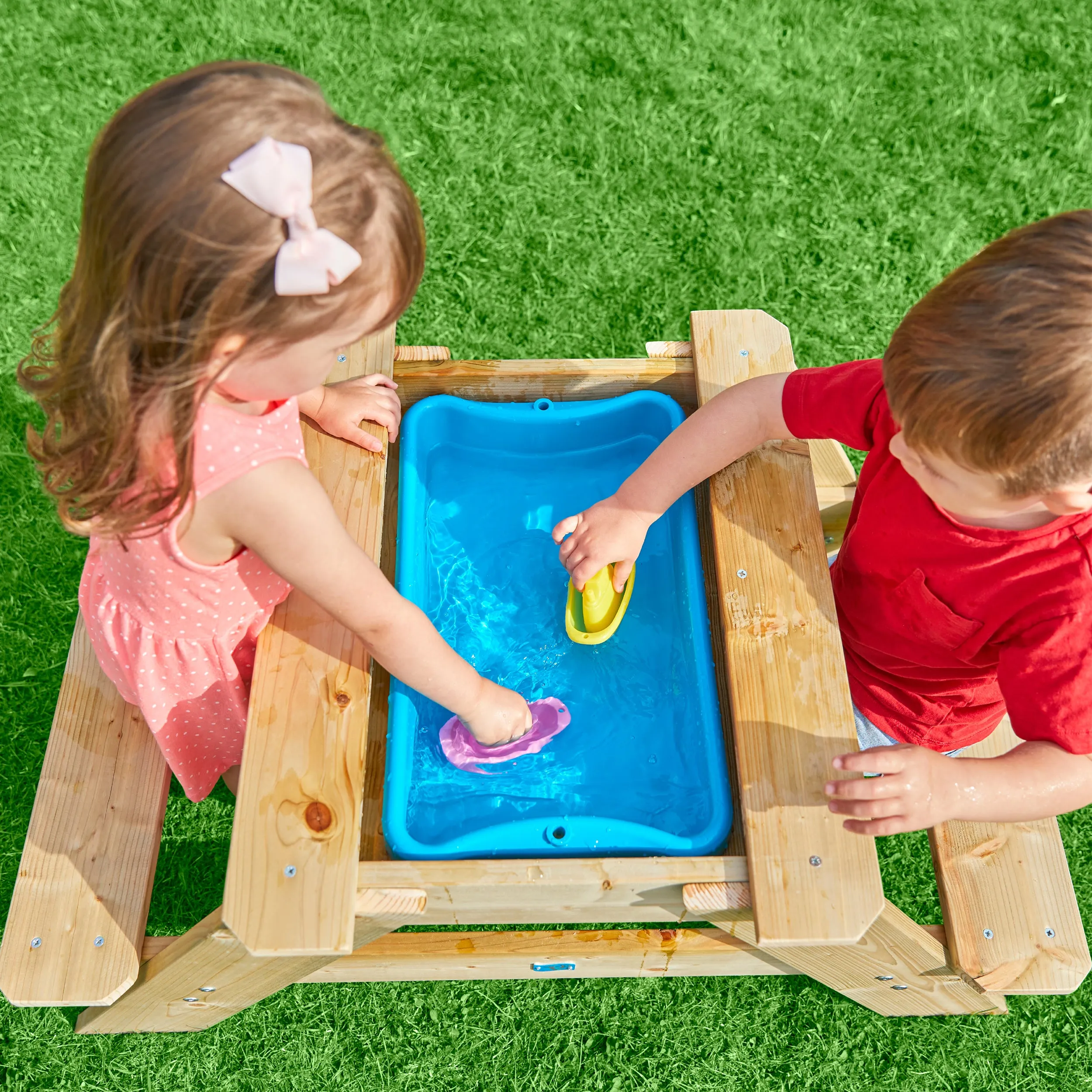 TP Early Fun Wooden Picnic Table Sandpit - FSC® certified