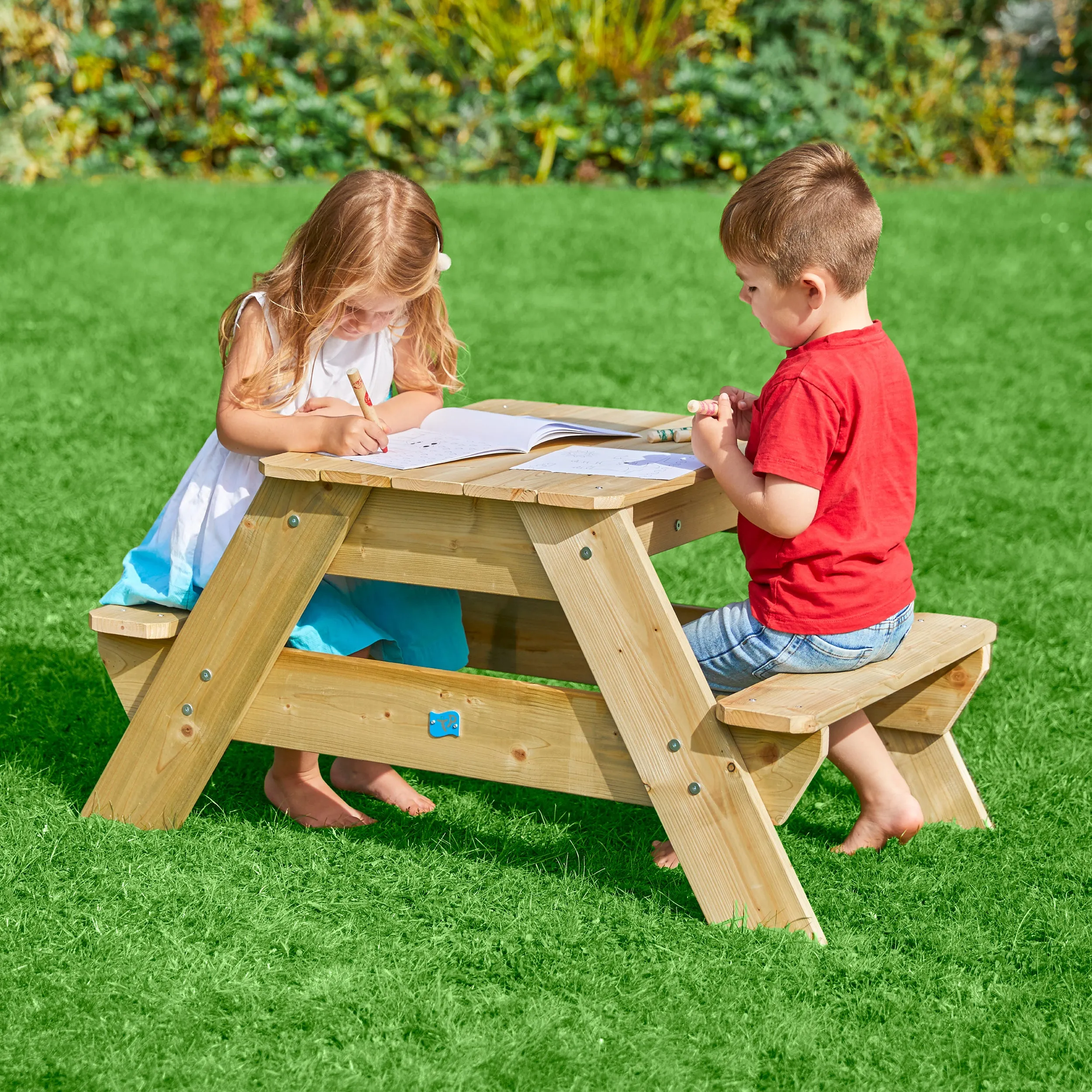 TP Early Fun Wooden Picnic Table Sandpit - FSC® certified