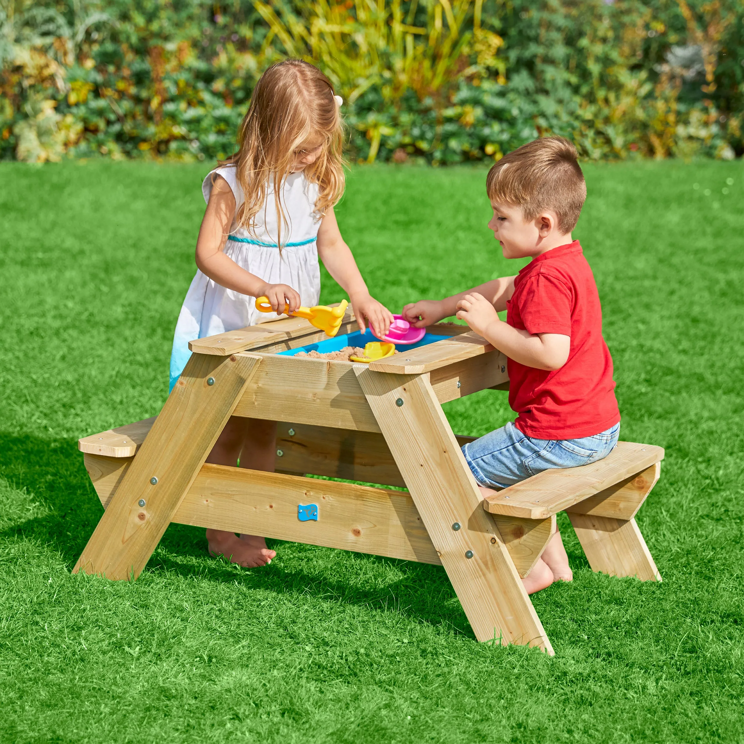 TP Early Fun Wooden Picnic Table Sandpit - FSC® certified