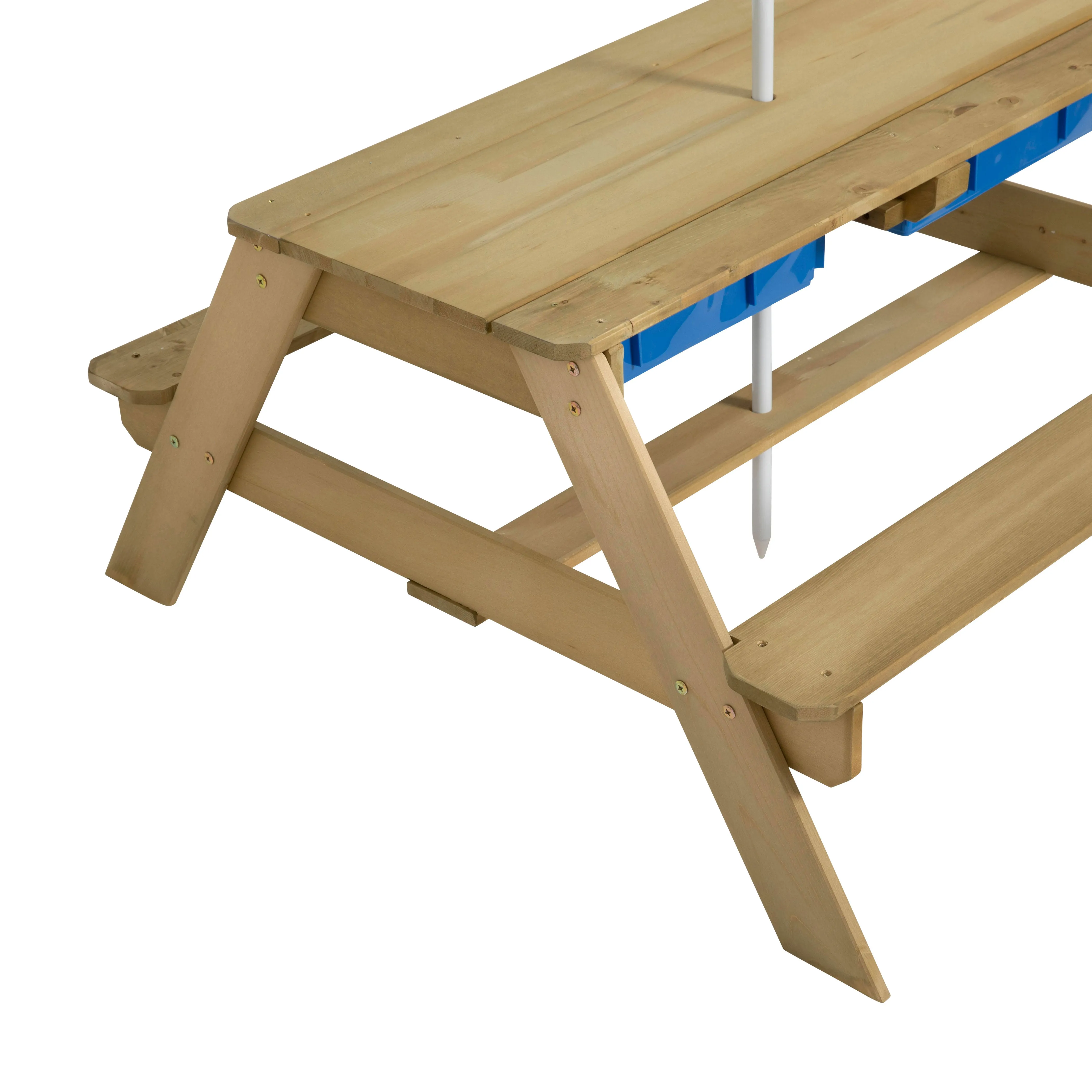 TP Wooden Picnic Table with Parasol - FSC® certified