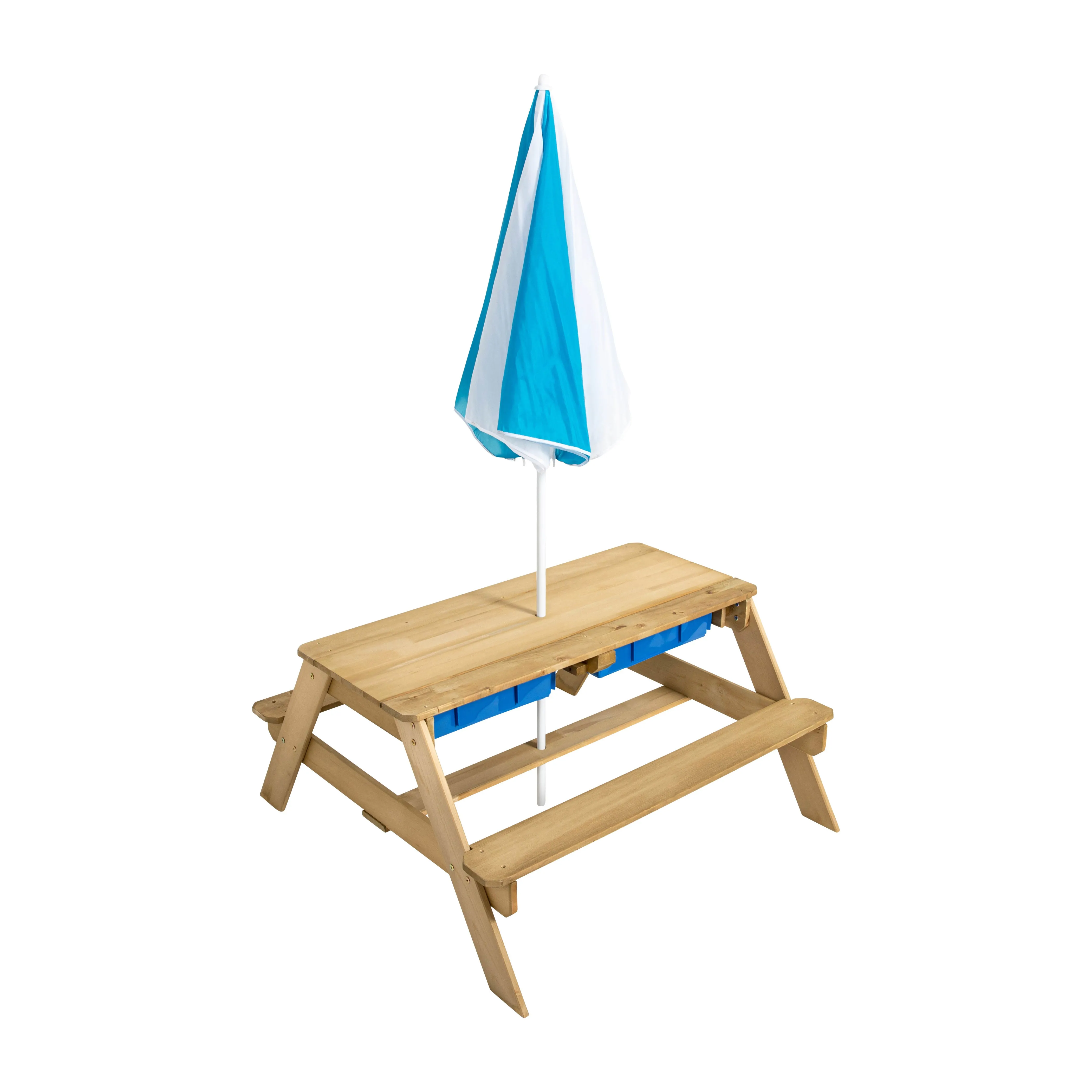 TP Wooden Picnic Table with Parasol - FSC® certified