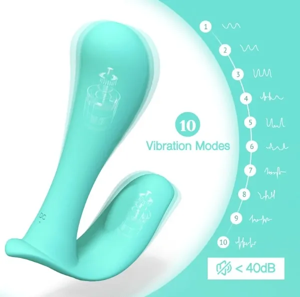 Tracy's Dog Wearable Panty Vibrator with Remote