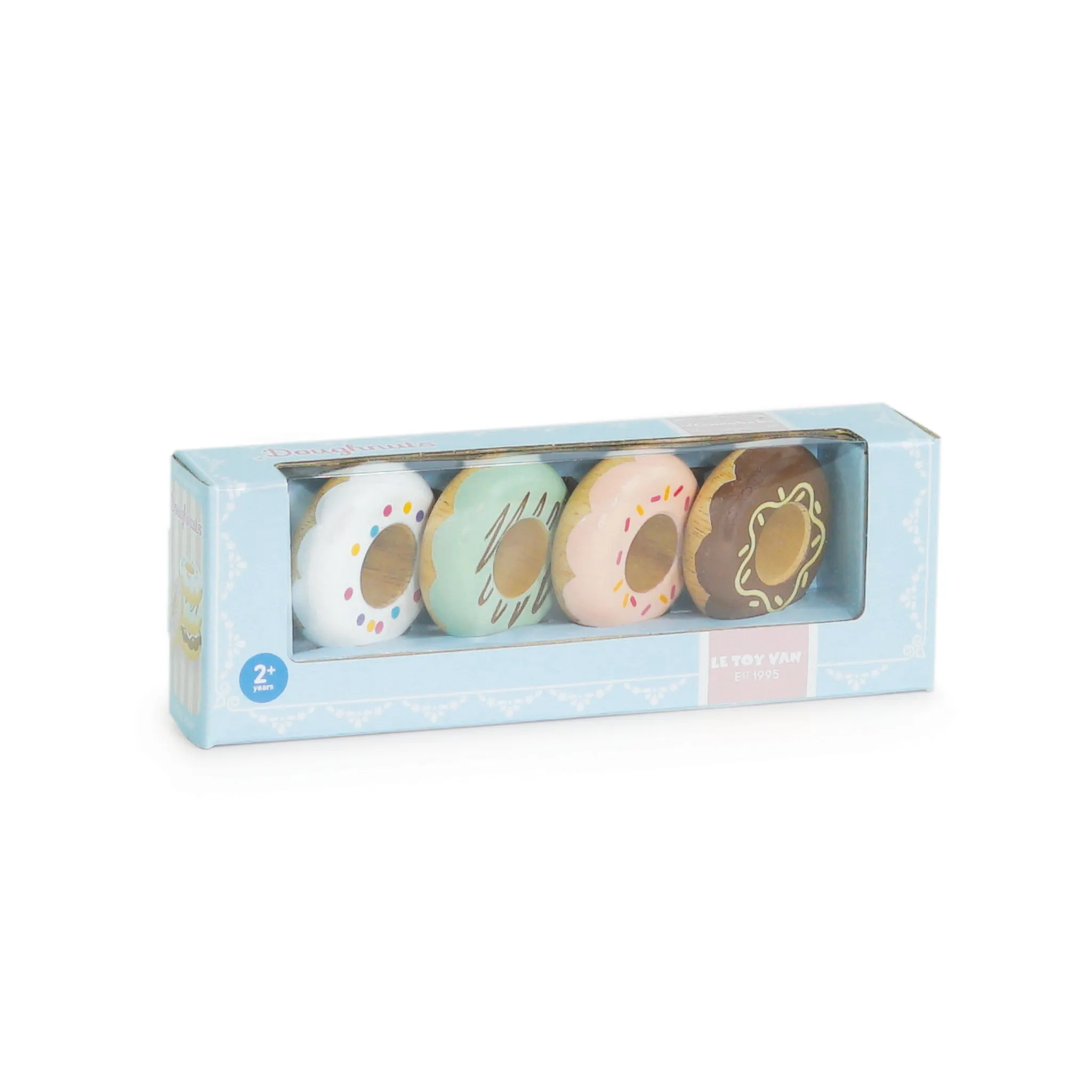 Wooden Doughnut Play Food Set