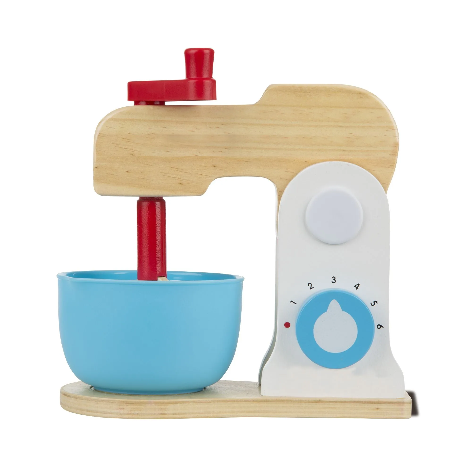 Wooden Make-a-Cake Mixer Set