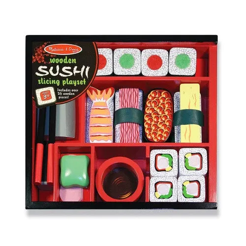 Wooden Sushi Slicing Play Set