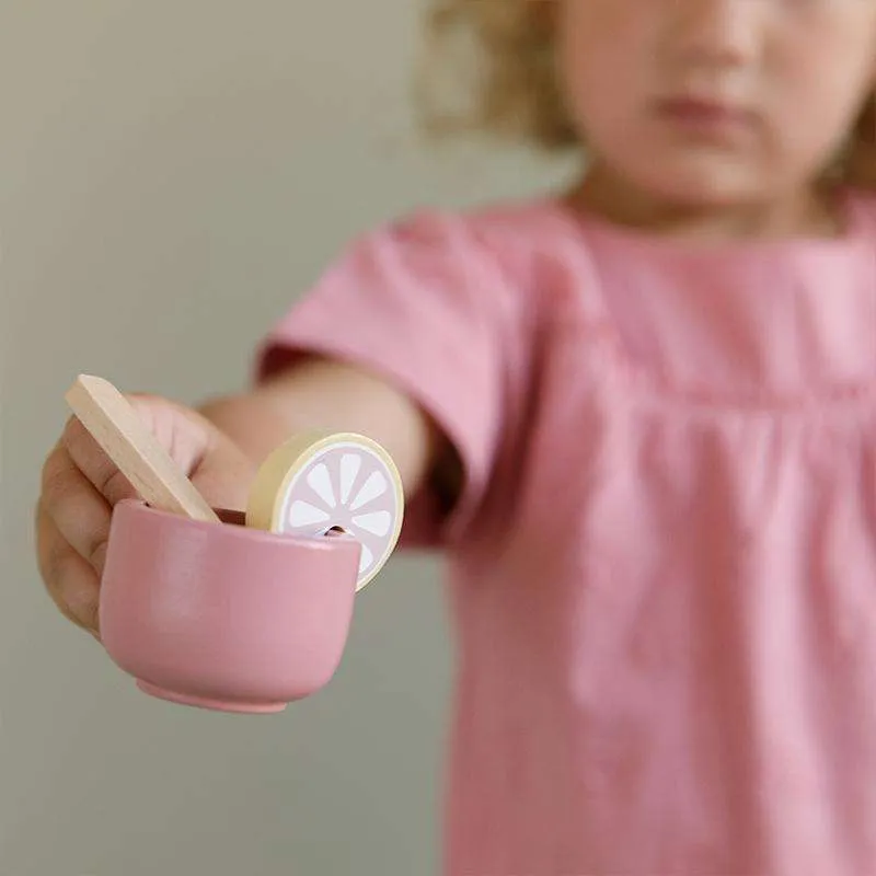 Wooden Tea Set-Multi Colour