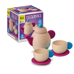 Wooden Tea Set