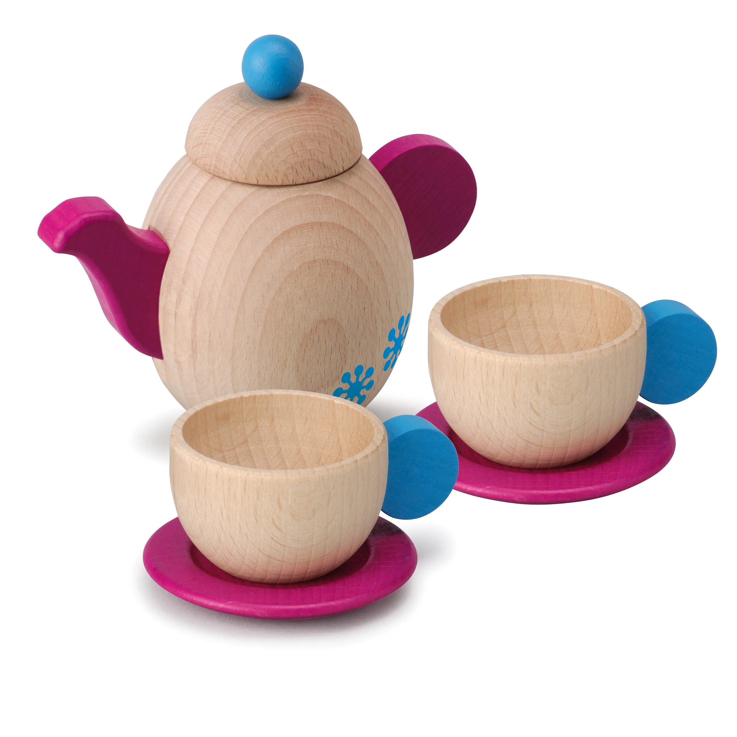 Wooden Tea Set