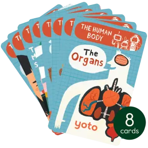 Yoto Card Packs ~ Brain Bots: The Human Body 8 Card Pack